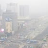 서울 초미세먼지 주의보 발령..마스크 착용 필수