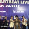 [독점]슈퍼주니어·청하 'V하트비트' 레드카펫 무대 '열기 UP'