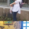 최정윤, 딸과 강화도 여행 공개.."너 때문에 웃어"