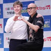 [★포토]줄리안-홍석천, '하트포즈 괜찮을까요?'