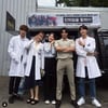 신예 황희, 커피차 응원 받아..'아스달' 동료들 의리 
