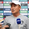 [현장목소리] 김학범 감독, 2연전 마무리..."70% 이상 체크"