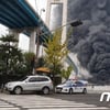 울산 염포부두 선박 화재..46명 구조