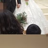간미연♥황바울 결혼식 본식 사진 공개..환한 미소