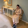'교촌 며느리' 정지원 아나, 여유로운 만삭 근황