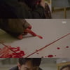 '배가본드' 강경헌 사망..피로 쓴 글씨 '홍순조' 지목