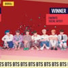 방탄소년단, '2019 AMAs' 3관왕 소감 "아미에 ♥ 돌려드린다"