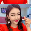 송가인, 빨간색 꽃 같은 의상 입고 공연 소감.."즐겁게 공연!♥"