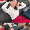 아이유, 한복 입고 성탄 인사 "방콕에서 메리 크리스마스"