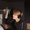 '컴백 D-3' 김재중, 녹음실 작업 현장 포착..프로의 면모