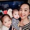이지애, 두 아이 엄마 맞아? "아기랑 커플룩"