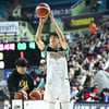 최준용, 3점슛 콘테스트 우승... 예선 1위 허웅은 준결승 탈락 [★현장]