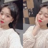 요요미, 반 묶음 머리로 보여준 귀여운 매력