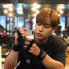 강율, 헬스 中 건강 당부.."건강 챙기고 코로나도 조심"