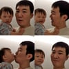 '장윤정♥' 도경완 아나, 딸 하영 양과 뽀뽀 "대답하기 시작"
