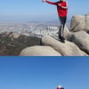 신성, 용봉산 정상에서 '미스터트롯 댄싱퀸' 포즈..장민호 "호랑나비"