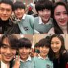 '사랑의 불시착' 오한결, 현빈·손예진·김정현·서지혜와 인증샷