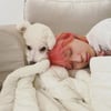 현아, ♥던+반려견 소금이와 사랑 넘치는 일상 만끽