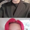김준수, '미스터트롯' 녹화길..강렬한 빨간 머리+선한 미소 "씨익"