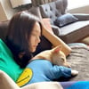 수현, 코로나19에 반려견 두부와 집에서 휴식 "힘내세요!"
