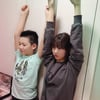 박연수, 훌쩍 큰 송지아-송지욱 남매 공개 "손들어!"