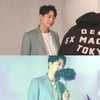 '복귀' 박유천, 꽃다발 들고 환한 미소