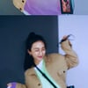 보라, 화려한 색감 매치 완벽..'패셔니스타'