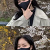 진지희, 봄맞이 산책.."사회적거리두기+마스크 필수"