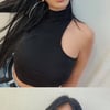 제시, 구릿빛 피부+블랙 크롭탑으로 완성한 힙스터 비주얼