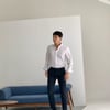 박서준, 그새 많이 자란 밤톨머리..흰 셔츠로 훈훈美 장착