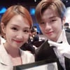 오정연, 강다니엘 만나.."주체가 안되는 입꼬리"