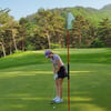 성유리, 남편과 골프 데이트? 필드 위의 여신