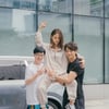 린다G 가마 태운 싹쓰리..'엠카' 출근길서 뽐낸 남다른 포스