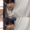 임시완, 커튼 뒤에서 머리만 빼꼼.."스포방지"