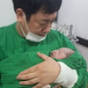 개그맨 김진, 어제(19일) 득녀 "어서 와, 아빠품은 처음이지"