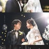 박성광♥이솔이, 결혼식 화보 공개..KCM→마흔파이브 등장