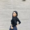 화사, 치명적인 표정+검은 긴생머리.."일상이 힙"