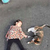 함소원 딸 혜정, 고양이와 바닥에 드러누운 이유는