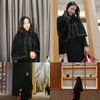 이정현, 수려하고 고급스러운 올블랙 룩+레드 백 "♥"