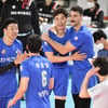 '러셀 23점' 한국전력, 삼성화재에 대역전극... 3연승+탈꼴찌