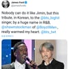 "재미있었어요" '알앤비 전설' 숀 스톡맨, 방탄소년단 지민과 협업 기대감↑