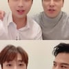 장민호, 다정한 눈빛으로 이찬원 유튜브 홍보..훈훈 브로맨스[스타IN★]