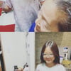 추사랑, 훌쩍 큰 모습..할머니 염색도 척척[스타IN★]