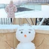 민효린, 직접 만든 눈사람..한강 뷰 겨울 나라 [스타IN★]