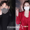 김성수X서영, 스크린 복귀 기념 올 블랙·레드 자태..강렬함 UP