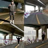 션, 장대비 뚫고 삼일절 독립유공자 후손 위해 마라톤 31km 완주