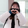 츄 '봄빛처럼 화사한 하트' [★포토]