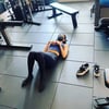 유이, 운동 후 바닥에 드러누워.."집 보내줘요"[스타IN★]