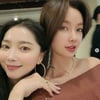 '이혼' 황정음 완벽한 미모 폭발..오윤아와 투샷[스타IN★]