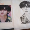방탄소년단 뷔, 수묵화 재탄생..분야 불문 영감주는 '글로벌 뮤즈'
